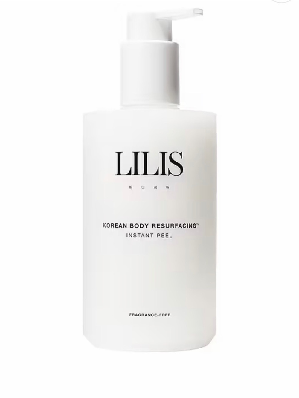 White Korean Body Resurfacing Instant Peel - Exfoliating Body Scrub